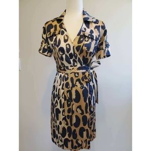 Diane Von Furstenberg Wrap Dress (DVF Animal Print Wrap Dress)